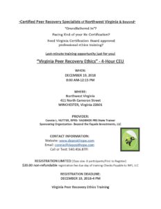 Ethics Training Winchester